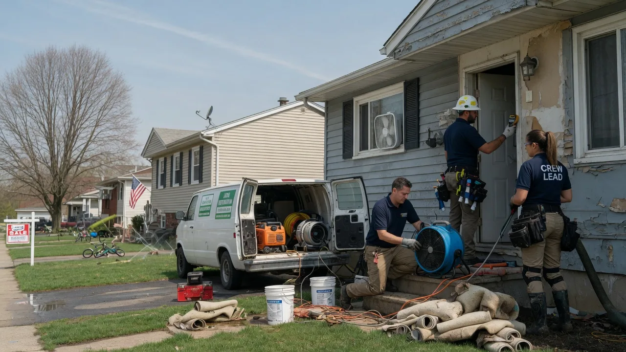 Flood Cleanup in Church Hill, MD near me